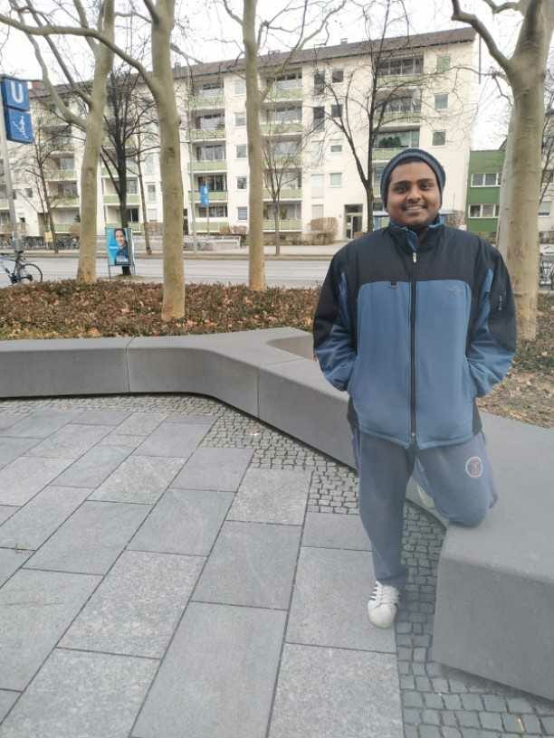 indian student who studying in germany say thank you amar ujala